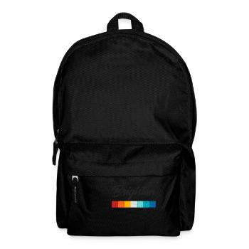 Vintage 70s 80s Style Brighton England Retro - Backpack - black - Front