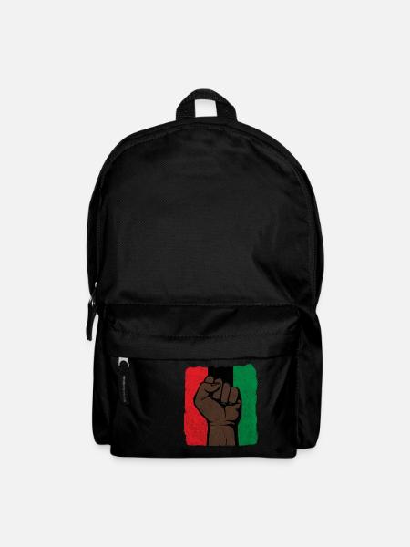 Black Power First-Black History-Black Lives Matter - Backpack - black