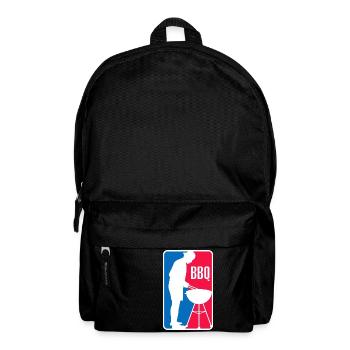BBQ League League Grilling Barbecue Grill Griller Gri - Backpack - black - Front