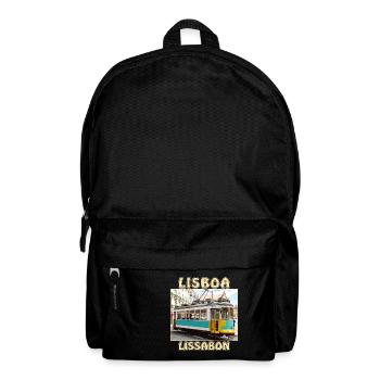 Lisboa Strassenbahn Lissabon - Rucksack - Schwarz - Vorne