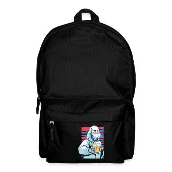 Benjamin Franklin US Bier US Flagge Bier Präsident - Rucksack - Schwarz - Vorne