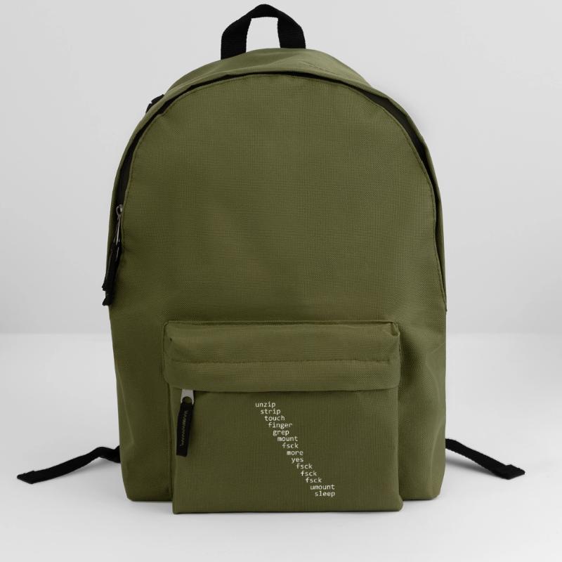 Unix Linux Programmer Sys Admin Sexy Shell Script Backpack