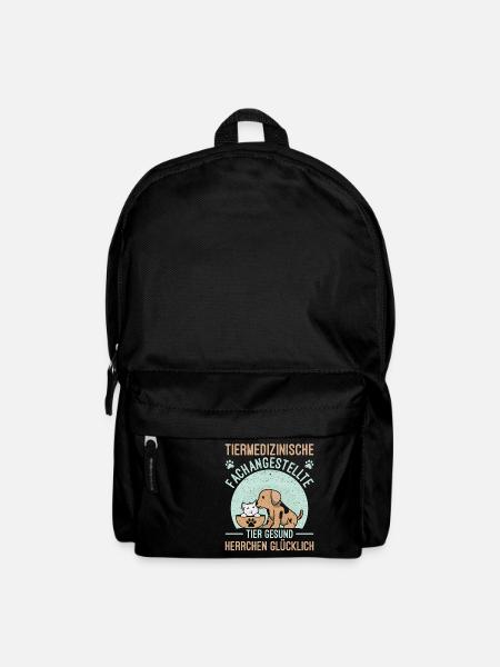 Lustiges Tierärztin Hund Outfit - Rucksack - Schwarz