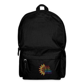 One love mandala - Backpack - black - Front