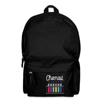 Chemist T-Shirt - All Have The Solution - Backpack - black - Front