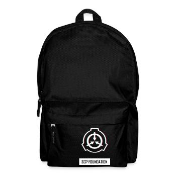 The SCP Foundation Symbol - Backpack - black - Front