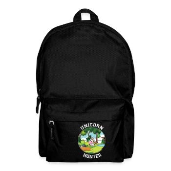 Unicorn Hunter Unicorn Gift Idea Christmas - Backpack - black - Front