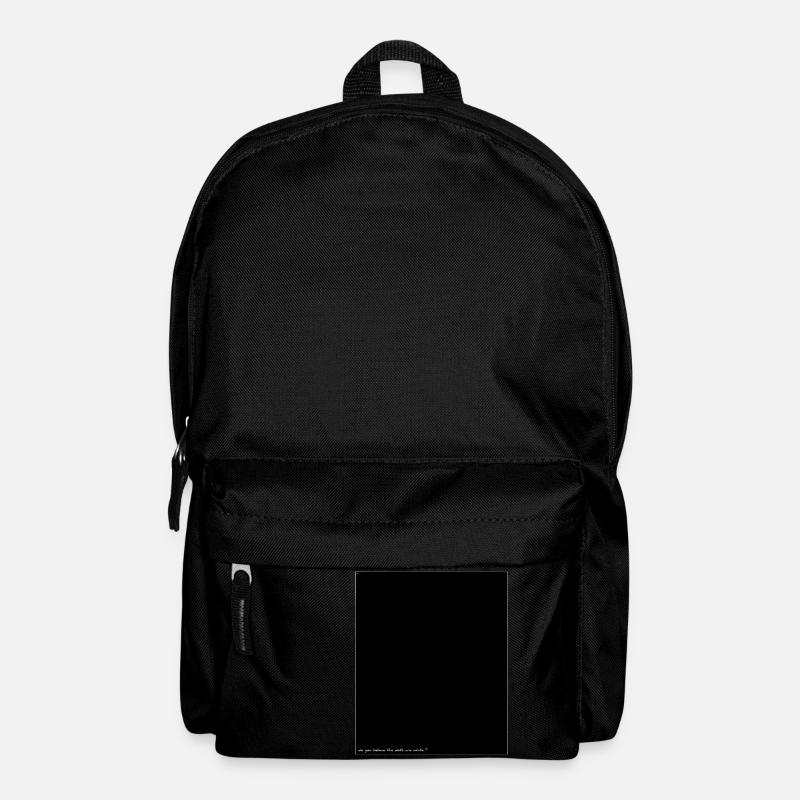 white dot black - Backpack - black