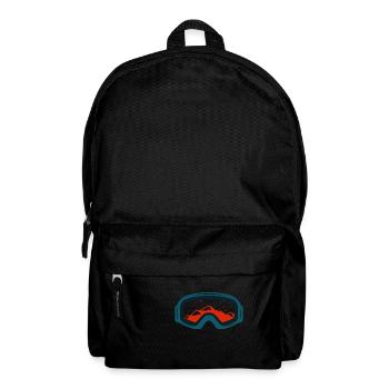 Masque de ski - Sac à dos - noir - Devant