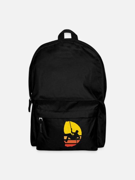 Klettern Lustiges Geschenk - Rucksack - Schwarz