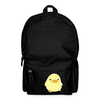 Cute duck meme chicken rooster animal cute thanks chick - Backpack - black - Front