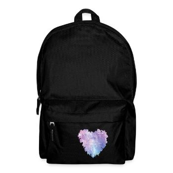 Bunte Herzkrankenschwester ER RN LPN Medizinische Pflege Gif - Rucksack - Schwarz - Vorne