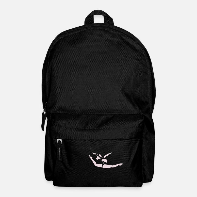 Fille de gymnastique - Sac à dos - noir