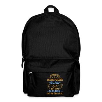 Maurer Bier - Rucksack - Schwarz - Vorne