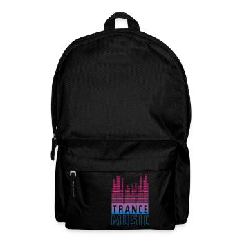 Synthesizer design for trance music fans - Backpack - black - Front