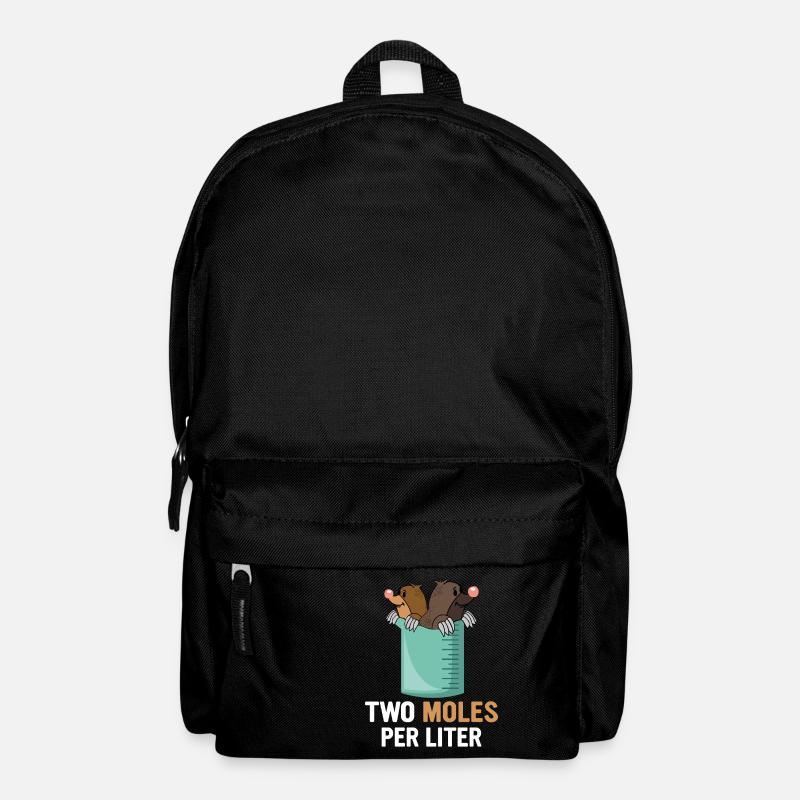 Two moles per liter Wissenschaftler Physiker - Rucksack - Schwarz