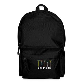 Rechenzentrum Gartenarbeit Landschftsgärtner - Rucksack - Schwarz - Vorne