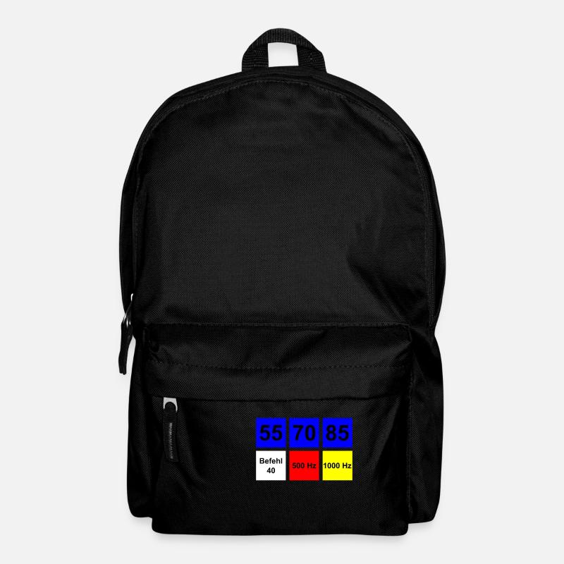 Lokführer Lustiges PZB Design Inside Joke - Rucksack - Schwarz