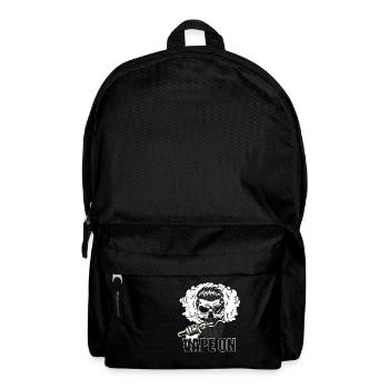 Vaper Steamer Skull Gift For Steaming - Backpack - black - Front
