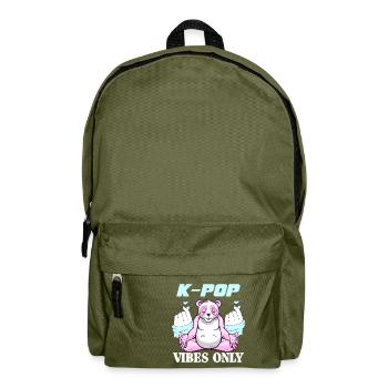 Kpop Gift K-pop Korean Korean Pop - Backpack - olive green - Front