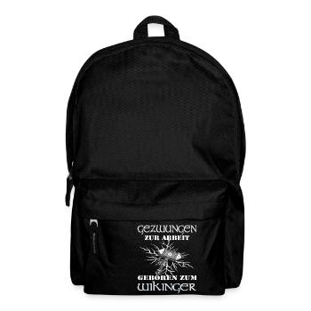 Wikinger Walhalla Geschenk Kostüm - Rucksack - Schwarz - Vorne