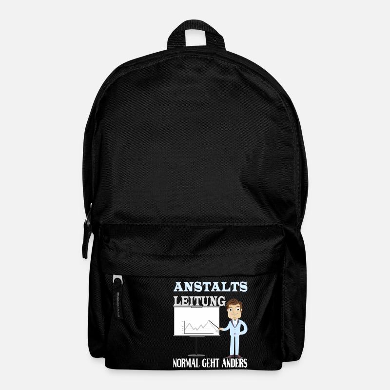 Anstaltsleitung normal geht anders - Rucksack - Schwarz