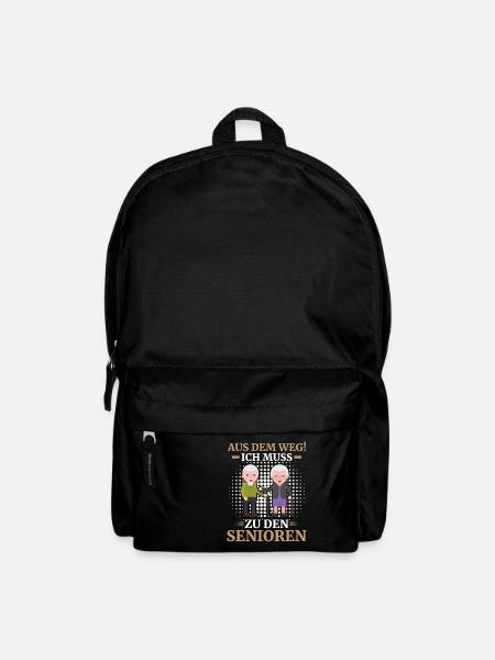 Altenpflegerin Senioren Spruch Pflegekraft - Rucksack - Schwarz