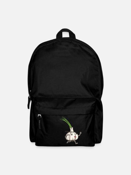 Cooler Knoblauch - Rucksack - Schwarz