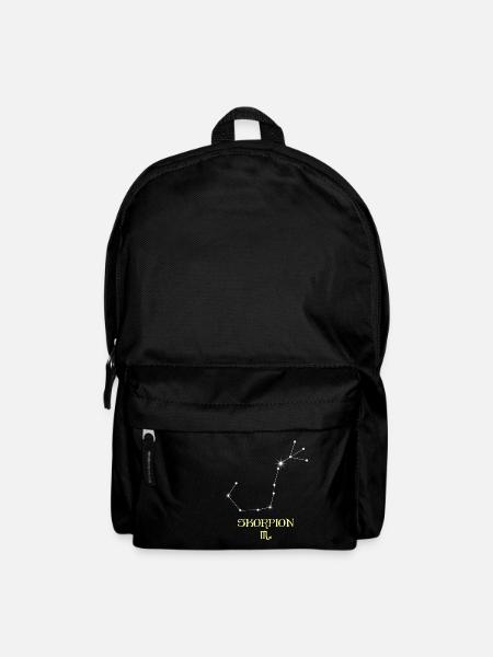 Skorpion Sternzeichen - Rucksack - Schwarz