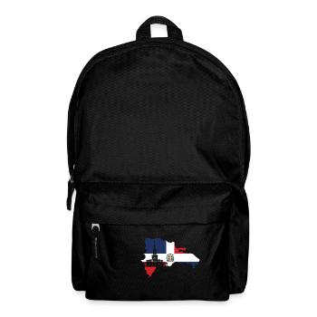 Dominican Republic Flag - Backpack - black - Front