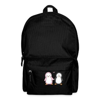 Pinguin - Rucksack - Schwarz - Vorne