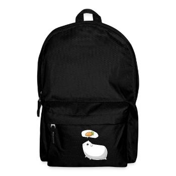 Meerschweinchen Mama Papa Lustiges - Rucksack - Schwarz - Vorne