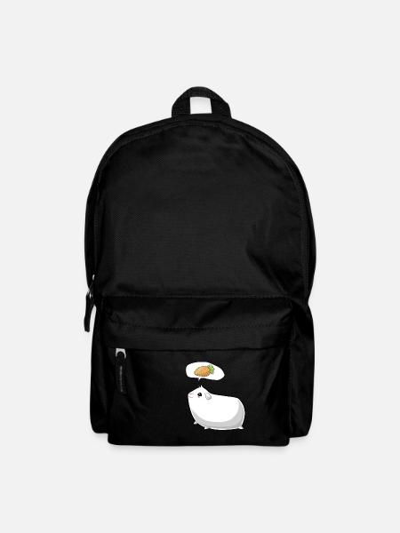 Meerschweinchen Mama Papa Lustiges - Rucksack - Schwarz