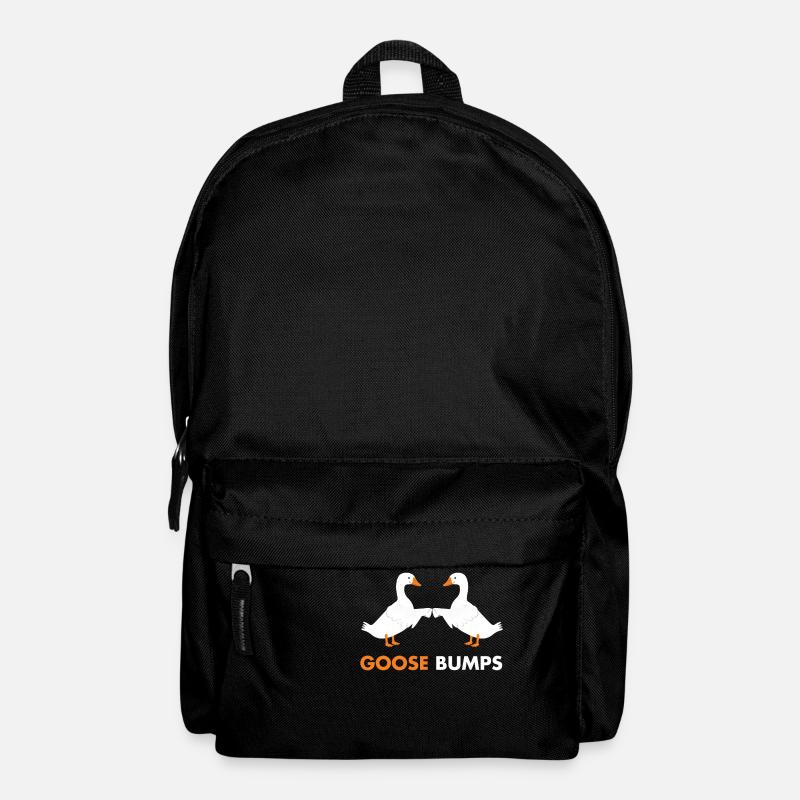 GOOSE Bumps Funny Geese Pun GooseBumps - Backpack - black