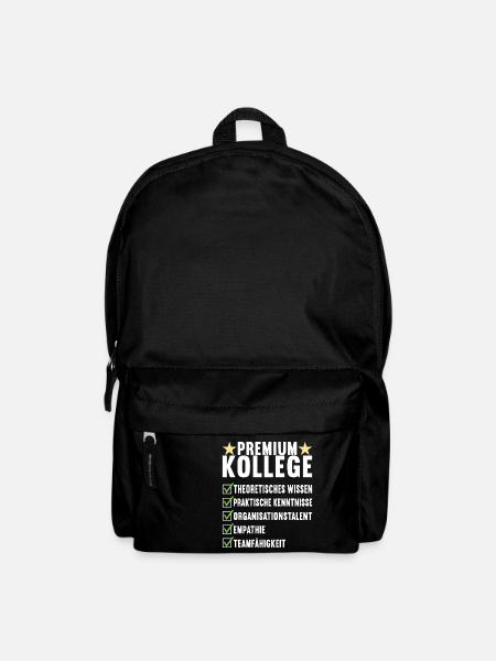 Abschiedsgeschenk Jobwechsel Kollege - Rucksack - Schwarz