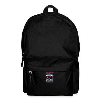 Ihr Kind mit Autismus hat unbegrenztes Potenzial, - Rucksack - Schwarz - Vorne