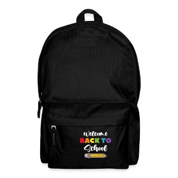 Chemise de bienvenue à l’école du premier jour d’école - Sac à dos - noir - Devant
