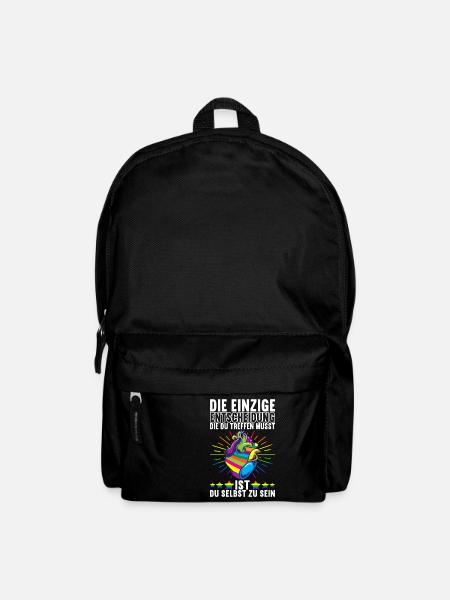 LGBTQ Gay Pride - Rucksack - Schwarz