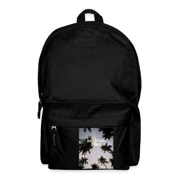 Palmen Urlaub Sommer Reisen Spanien Malediven - Rucksack - Schwarz - Vorne