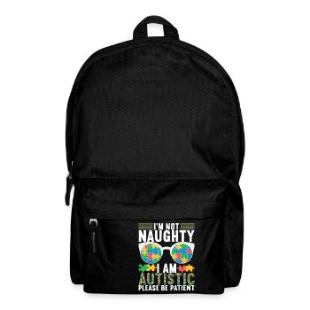 Autistic Autism Autistic - Backpack - black - Front