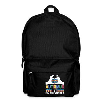 Autist Autismus Autistisch - Rucksack - Schwarz - Vorne