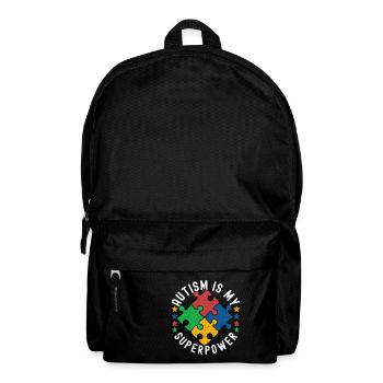 Autistic Autism Autistic - Backpack - black - Front