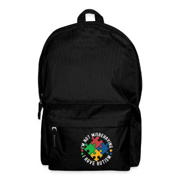 Autistic Autism Autistic - Backpack - black - Front