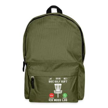 Disc Golf Disc Golfer - Backpack - olive green - Front
