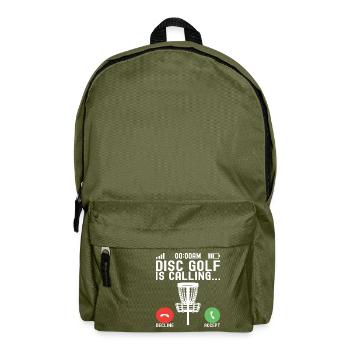 Disc Golf Disc Golfer - Backpack - olive green - Front