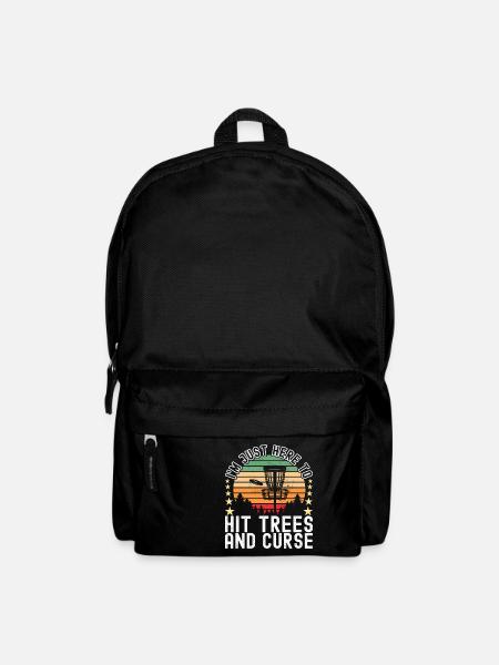 Disc Golf Disc Golfer - Rucksack - Schwarz