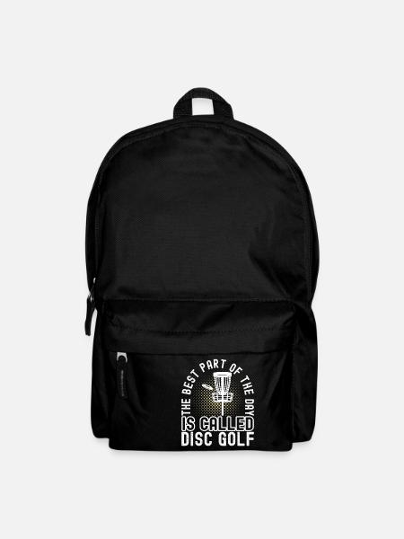 Disc Golf Disc Golfer - Rucksack - Schwarz