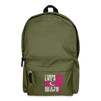 Disc Golf Disc Golfer - Backpack - olive green - Front