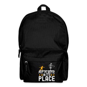 Disc Golf Disc Golfeur - Sac à dos - noir - Devant