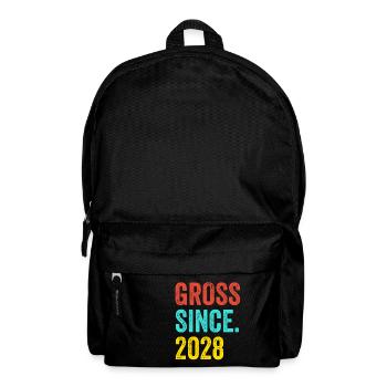 Lustiger Geburtstag brutto seit 2028 - Rucksack - Schwarz - Vorne